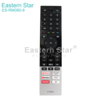 Control Remoto Universal para TV LCD ES-RM080-9, Reemplazo para HIS ENSE ERF3K80H, Control Remoto por Voz CT-95027
