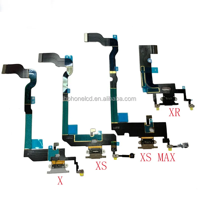 Charger Charging USB Port Dock Connector Flex Cable With Microphone And Headphone Audio Jack For iPhone 6 7 8 X XS Max 11 12 13