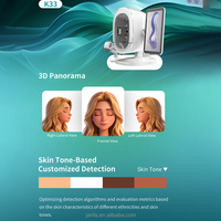 Avantage de prix de l'analyseur de peau de dernière technologie avec 8 spectres et 3600 pixels
