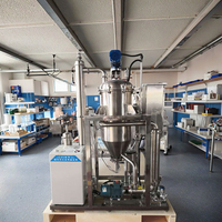 Cristallisateur OSLO haute pureté (échelle de laboratoire 5L) |   Lit fluidisé de précision pour la croissance et le contrôle de la distribution en taille des granulats de grande taille