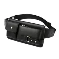 Buy Wholesale China Leather Fanny Pack Designer Waist Bag Multifunction  Leather Hip Bum Bag Phone Pounch Holder & Leather Fanny Pack at USD 6.9