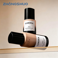 Flacon de lotion en verre de luxe personnalisé de 30 ml, 50 ml, 100 ml, couleur personnalisée, emballage cosmétique écologique pour lotion, sérum, soin du visage