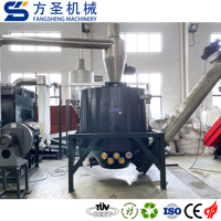 Machine à laver en plastique 500 KG/H PP PE équipement de recyclage de plastique rigide et souple