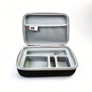 Professional <b>Hard</b> <b>Shell</b> EVA Hair Clipper <b>Case</b> Guide Comb Barber Tool Storage Bag Hair Cutting Kit Bag - Product Image 3