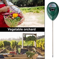10 pouces plante compteur d'eau testeur d'humidité du sol testeur pour jardin pelouse ferme utilisation pas de batterie requise noir vert