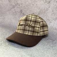 Nuovi Arrivi: Cappellino da Baseball Invernale a 5 Pannelli in Misto Lana a Quadri Bicolore, Strutturato a Corona Media, con Ricamo 3D Personalizzato e Chiusura Snapback