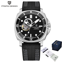 Montres mécaniques automatiques pour hommes PAGANI DESIGN PD1736, mouvement TMI NH39, bracelet saphir, montre de plongée, Reloj Hombre