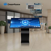 Pantalla Táctil Interactiva de 32-65 Pulgadas, Pantalla LCD de Autoservicio, Centro de Información en Forma de K, Kiosco con Sistema Android/Windows