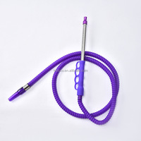 Yiwu TOBCCO Longue tige de chicha en silicone, porte-cigarette en silicone, couleurs, chicha filetée en PVC