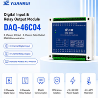 Module de relais de sortie 16DI/16 OC, module numérique RS485 36V, 0-400Hz, Modbus-rtu, isolation 3750V, matériau PVC, modèle 46C06, Chine