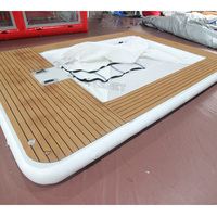 Piscine flottante en EVA antidérapante pour la mer, la piscine, la natation, en forme de méduse, pour bateau et yacht