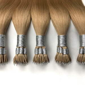 Meilleure Vente 2023 Extensions de Cheveux Nano Ring Cheveux Vierge Remy à Cuticules Entièrement Alignées Double Brin Dropshipping - Product Image 1