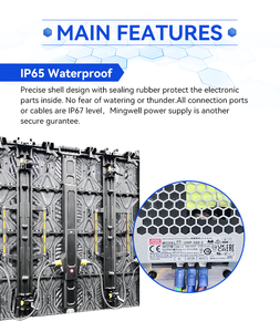Pantalla LED de Alquiler P3.91 P2.9 a <span class=keywords><strong>Precio</strong></span> de Mayoreo, Panel de Video LED para Interiores y Exteriores de 500x500 mm para Eventos en Vivo y Conciertos - Product Image 6