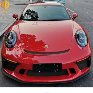 Juego de carrocería para coche, parachoques delantero y trasero, alerón lateral para <span class=keywords><strong>Porsche</strong></span> 911 911 GTS, GT3, <span class=keywords><strong>991</strong></span>,2 - Product Image 6