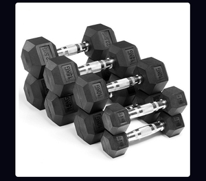 Coexistence Factory Direct Custom Logo Stainless Steel <b>Dumbbell</b> for Unisex Home Fitness Gym Use - Product Image 4