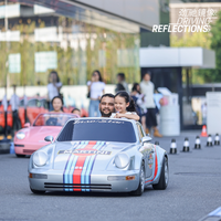 Mini Mr2 Lamborghini Go Kart Eléctrico Todoterreno de 4 Plazas, Velocidad Máxima de 80 km/h