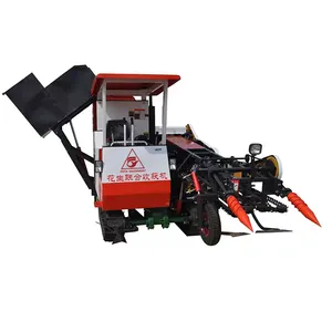 Farmer machines crawler rubber track medium size groundnut peanut combine harvester