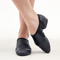 Chaussures de danse jazz pour adultes en cuir, coton et EVA, fabrication sur mesure en gros par Ting Factory