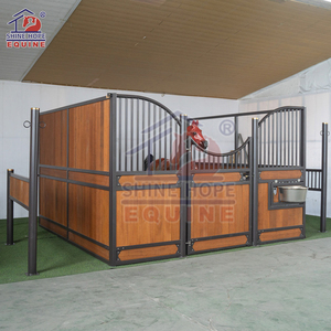 Equestrian <strong>Horse</strong> Stable Panel Good Quality China Supplied Galvanized Steel <strong>Horse</strong> <strong>Stall</strong> - Product Image 3