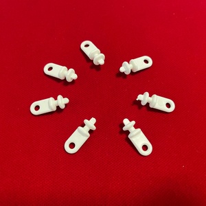 Crochets coulissants pour <span class=keywords><strong>tringle</strong></span> à rideaux, en plastique blanc, robustes, glisse fluide, pour accessoires de fenêtre et de <span class=keywords><strong>porte</strong></span> - Product Image 1