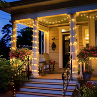Guirlandes lumineuses LED de Noël pour l'extérieur, de qualité commerciale, certifiées UL, étanches IP65, CRI90, 30 000 heures, basse tension