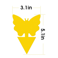 Pièges à insectes collants irréguliers personnalisés, imperméables et résistants aux UV pour vergers, pépinières et patios