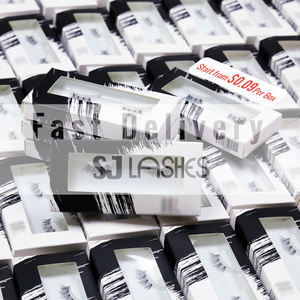 Rojo Chery pestanas postizas / pestanas postizas pelo humano - Product Image 3