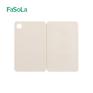 FaSoLa Foldable Cutting Board Mini PP Portable Anti Mold For Travel Outdoor Dorm Fruit Chopping Block - Product Image 5