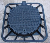 Services de fonderie de pièces moulées en fonte chromée, couvercles de manhole en fonte ductile, enclos en fonte ductile, couleur personnalisée, OEM/ODM pour le secteur de la circulation
