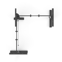 Bureau debout électrique ergonomique moderne en métal à hauteur réglable, anti-collision, pour bureau à domicile et étude
