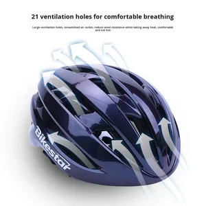 Casco <span class=keywords><strong>de</strong></span> Ciclismo <span class=keywords><strong>de</strong></span> <span class=keywords><strong>Montaña</strong></span> con Logotipo, Diseño <span class=keywords><strong>de</strong></span> una Pieza, Unisex, <span class=keywords><strong>para</strong></span> Patinaje sobre Ruedas y Ciclismo en Carretera, Protección y Seguridad - Product Image 2