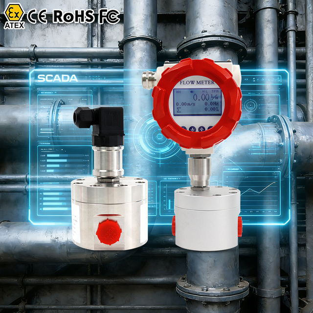 Oval Gear Fuel Flow Meter 1 Flow Meter Multiphase Flow Meter 2 Inch High Viscosity FlowMeter Positive Displacement Flow Meter