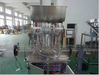 Machine de remplissage automatique à 4 têtes pour liquides – Usine complète de production de remplisseuses pour shampoing, savon, détergent et liquides de lessive