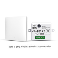Interruptores de Control Remoto Autoalimentados AC85-240V para Iluminación Inteligente, Controlador WIFI Inteligente para Electrodomésticos Inteligentes