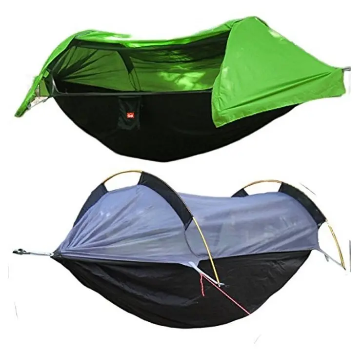 Amaca Rain Fly Tent Tarp riparo da campeggio ultraleggero con zanzariera