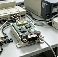 Tarjeta de Comunicación RS232 FX3U-232-BD, Módulo de Transferencia de Datos para PLC FX3U, en Stock