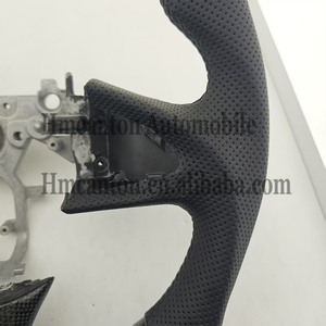 Practical Hot Sale Honeycomb Carbon Leather LED Steering <b>Wheel</b> for Infiniti Q50 Car Steering <b>Wheel</b> - Product Image 3