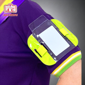 Reflective Security PVC <b>ID</b> Card Badge Armband <b>Holder</b> - Product Image 5