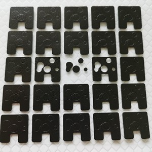 Dẫn ánh sáng chói mắt bọt con dấu Gasket chống cháy <span class=keywords><strong>EVA</strong></span> miếng bọt biển cao su EPS đa dạng lỗ chỉ số vật liệu đệm bảo vệ - Product Image 1