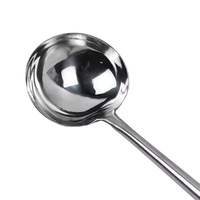 Nouvelles idées de produits pour la maison et la cuisine : cuillère à frire, ustensile en acier inoxydable de qualité commerciale, cuillère à soupe à long manche