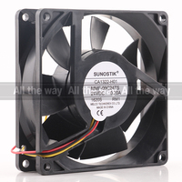 Original Mitsubishi 12V 48V DC24V 0.20A EC AC 90X90X25MM 9CM 9025 convertisseur à trois fils grand Volume d'air MMF-09C24TS ventilateur de refroidissement