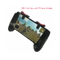 Controlador de Juego Móvil D9, Gatillo de Disparo, Botón de Apuntar, Control de Teclas R1 L1, Joystick para Celular, Gatillo para PUBG, Botón de Apuntar L1R1