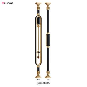 Balustres décoratifs en aluminium de type luxe de conception de garde-corps d'escalier ornemental de style moderne - Product Image 1