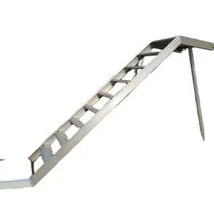 Sistema de bloqueo de anillo de escalera de aluminio galvanizado al por mayor con andamio de escalera de aluminio