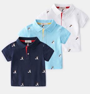 Camiseta Polo de Verano 2021 para Niños de 2 a 6 Años, con Estampado de Dibujos Animados, 100% Algodón, Transpirable y Económica - Product Image 3
