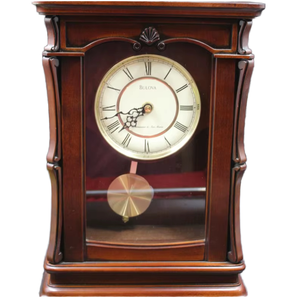 Reloj de pie mecánico de 12 segundos de Congreve con esfera de bola rodante en zig-zag, decorado con esmalte cloisonné y latón dorado de 24K, con cúpula de cristal. - Product Image 1