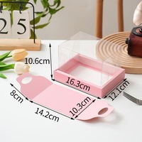 Boîtes à gâteaux transparentes en plastique, emballages pour cupcakes, boîtes à gâteaux personnalisées, boîtes à desserts, boîtes à gâteaux roulés – Vente chaude