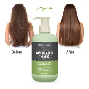畅销草本精华洗发水头发再生治疗头发生长氨基酸洗发水批发新材料