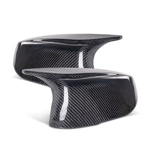 1 Paar <span class=keywords><strong>M</strong></span> Style Real Carbon Fiber Spiegel kappen für Infiniti Q50 2014-2018 Ersatz Rückspiegel Seitens piegel abdeckungen Kappen - Product Image 1