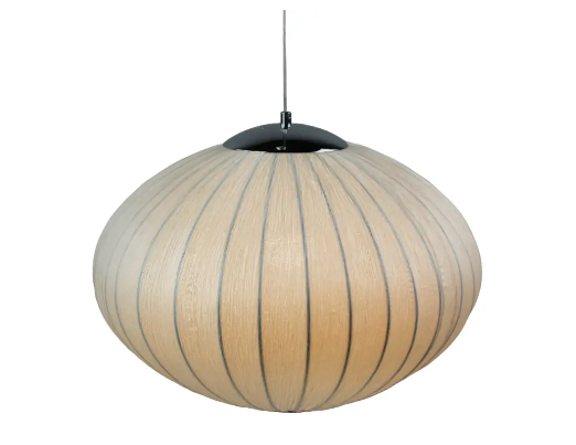 Garcia Requejo Creative Zen Hotel Ceiling Lamp LED Technology Contemporary Design Metal Construction Fabric Cover IP20 Rated